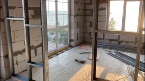 Межкомнатные Перегородки! Тёплый пол в Ванной. ПОЛЕЗН?