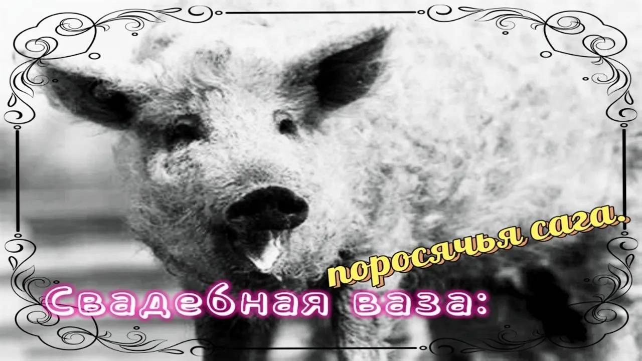 СВАДЕБНАЯ ВАЗА. Зеленый слоник переехал на ферму