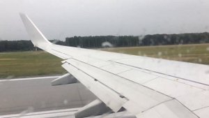 Взлет из Внуково Boeing 737-800 Ютэйр