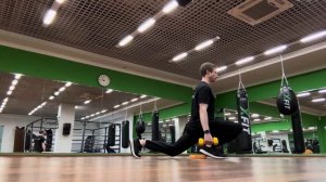 АТГ приседания вразножку (Полные ножницы) / ATG Split Squat