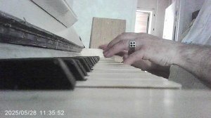 Пианино: этюд чередование+последовательность