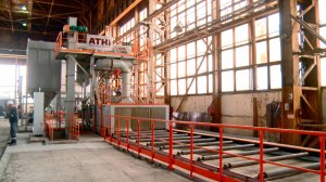 Внимание, дробь! На Уральской Стали запустили дробемётную установку