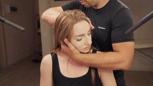 CHAIR MASSAGE AND STRETCHING