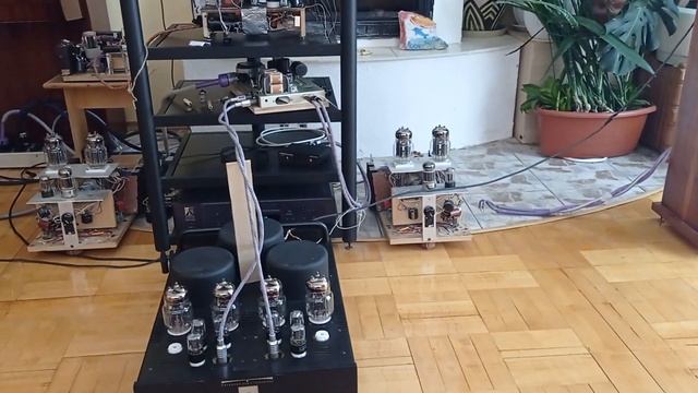 Новый усилитель на 6с33с и трансформаторах от VK-75SE фирм? смотреть онлайн