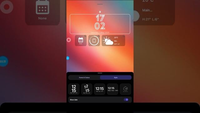 Установил новый экран блокировки One UI 7 Android 15 смотреть онлайн