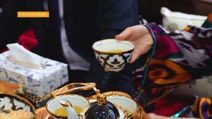 Чайная церемония в Узбекистане #национальноеблюдо #на