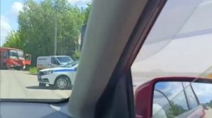 Авария с автобусом в посёлке Ждановский Нижегородской области