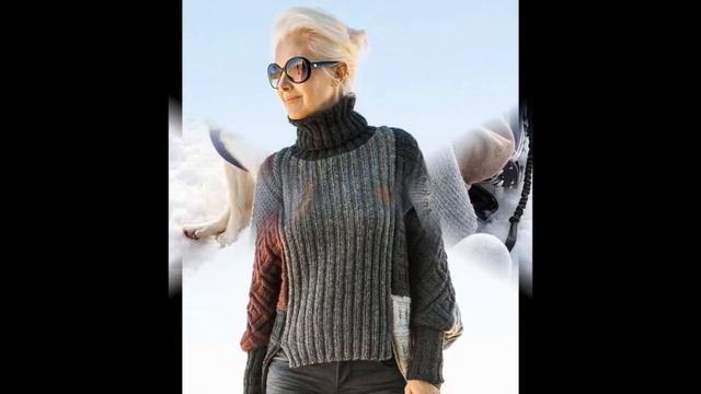 Вяжем Свитер Спицами для Женщин - образцы работ - 2019 / Knit Sweater Knitting for Women смотреть онлайн