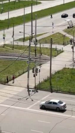 Эпичная полицейская погоня за самокатчиком