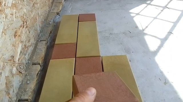 Тротуарная плитка своими руками.