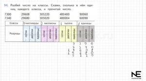 Задание  № 94 страница 24. Математика 4 класс Моро Учебн?