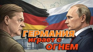 🇩🇪⚠️ «Шок! Германия играет с огнём — почему провокации против России приведут к катастрофе?