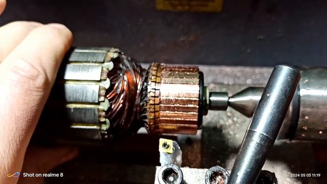 "Горение" якоря во время работы. Всегда ли это показатель к замене якоря? смотреть онлайн