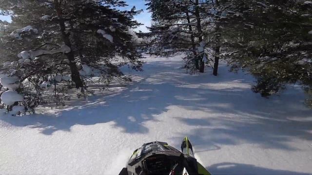 Шикарнейшая катка в отличную погоду - Polaris pro rmk 800   ARCTIC