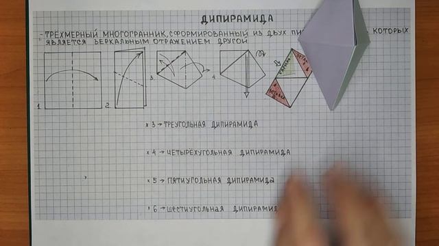 Игрушка-подвеска из дипирамид смотреть онлайн