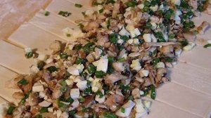 Быстрый пирог с мясом