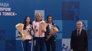 Награждение второго дня началось с легкой атлетики
