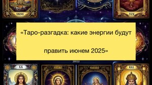 «Таро-разгадка: какие энергии будут править июнем 2025»