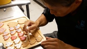 японское печенье с глазурью