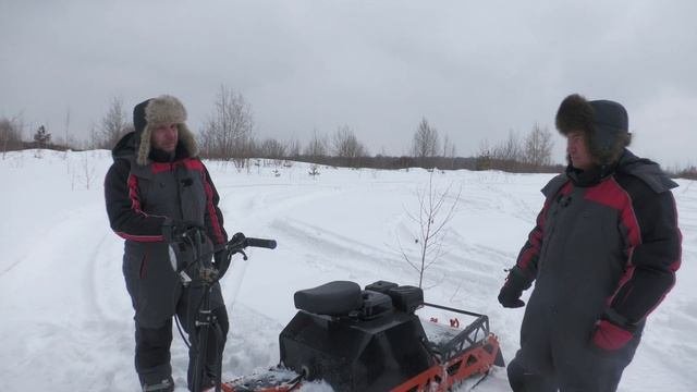 Мотобуксировщик СИГМА-2 (Ижтехмаш), теперь C двигателем