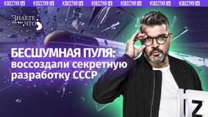 Стреляет без звука: бесшумную пулю воссоздали по чертежам СССР / «Знаете ли вы, что?»