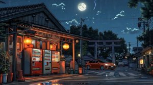 Тиха ночь в Токио Lo fi City🌃 Lofi Beats для сна, расслабления Lofi music Lofi Live Лофи Хип Хоп