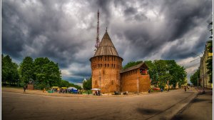 Смоленская Крепость. Башня Громовая.