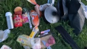 Ночная рыбалка! Готовим рыбу на костре, донка на хищни?