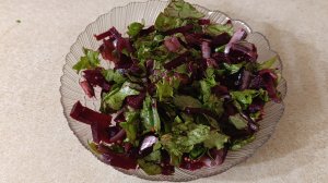 🦉Ловите рецепт салата.Свекла с хамсой.🥗В 100гр/ 90 ккал.