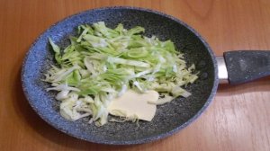 Капустный омлет