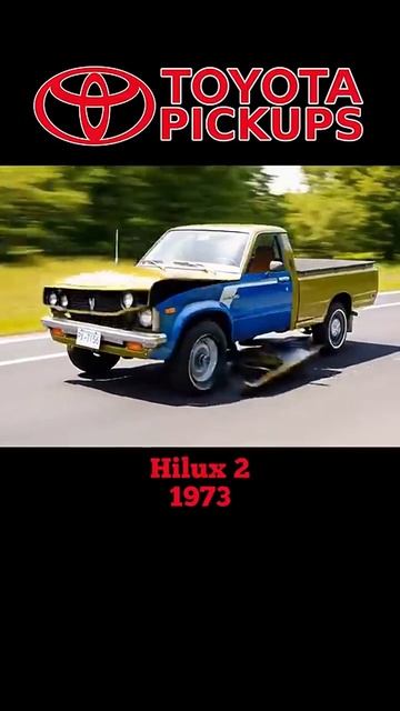 Toyota Pickups 1947-1996 История трансформации автомобиля #Technoyarus