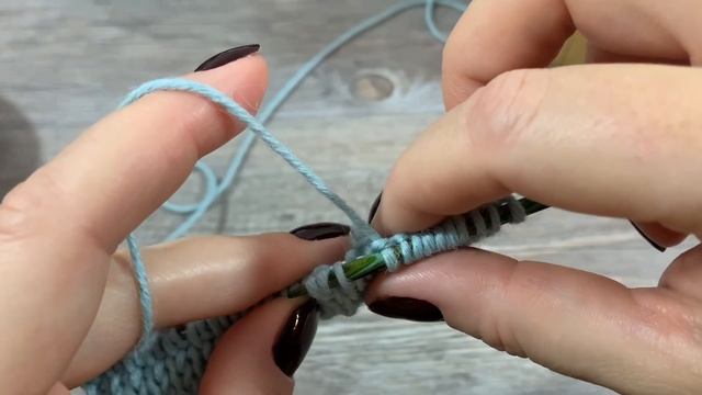 ПЛЕТЕНЫЙ УЗОР СПИЦАМИ ПОВОРОТНЫМИ РЯДАМИ / BEAUTIFUL KNITTING PATTERN