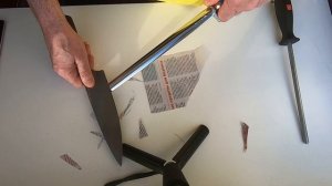 Правка ножа немецкими мусатами