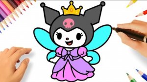 КАК РИСОВАТЬ ФЕЮ КУРОМИ ✨🧚🎀