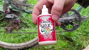 парафиновая смазка для велосипедной цепи "chain wax" 100г хватило на весь год смазывать вело цыбулю