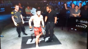 Белал Мухаммад против Ислама Махачева. Бой в UFC 4.