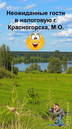Неожиданные гости пришли к налоговой в г.Красногорске М.О