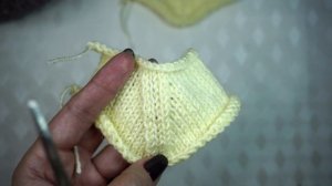 убавление петель спицами вправо,влево