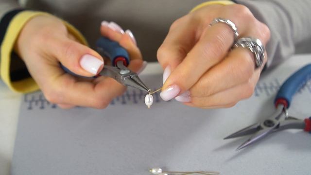 Как сделать серьги ежики с гроздью из жемчуга смотреть онлайн