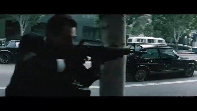 Уличная стрельба из фильма "Схватка" (Heat, 1995) смотреть онлайн