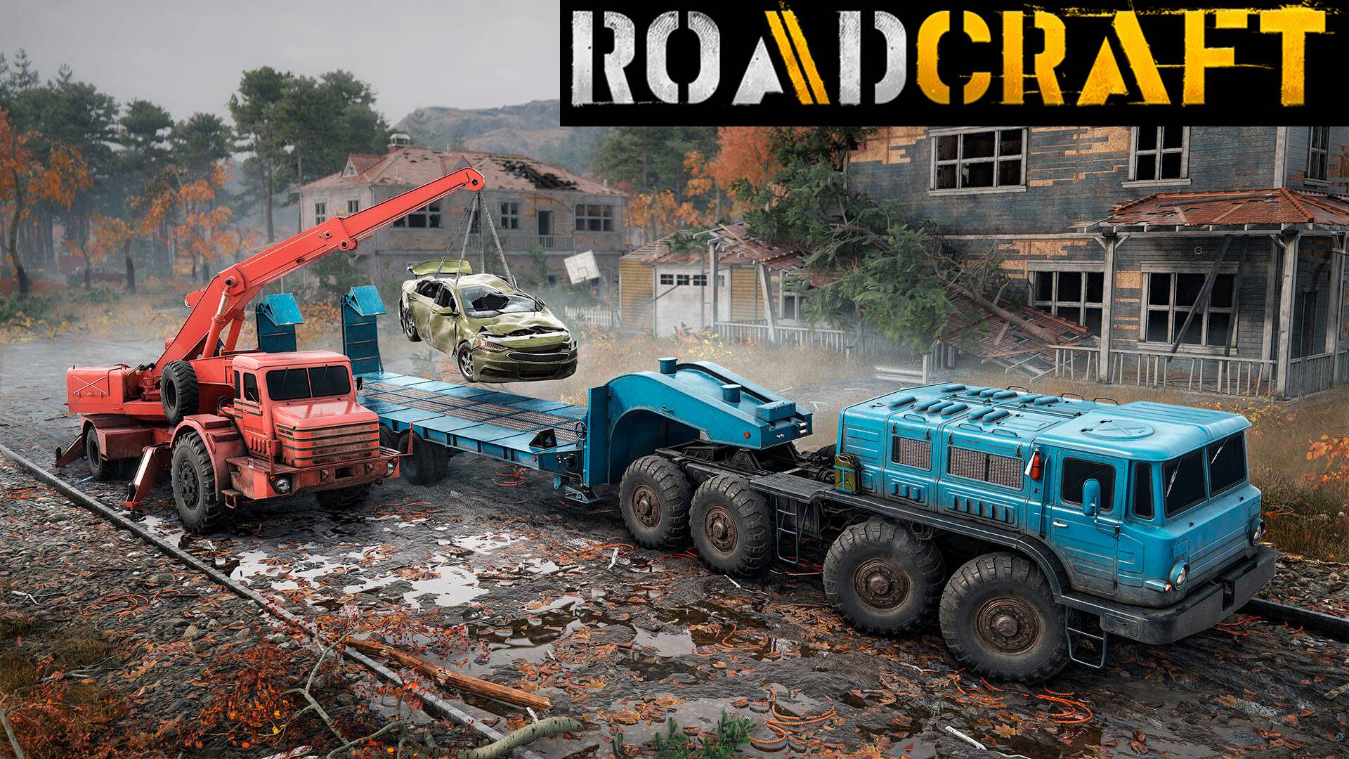 🔴RoadCraft. ПАТЧ 1.5  Последствие Землетрясения .  ●  Тяжелый Район ➤( Глубина)#4