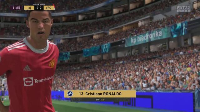 FIFA 22 Роналду ножницы смотреть онлайн