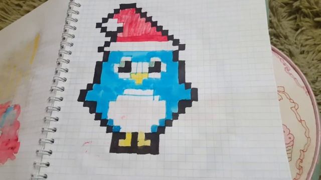 Рисунки по клеточкам)) смотреть онлайн