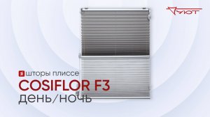 Шторы плиссе_ система День_Ночь COSIFLOR F3