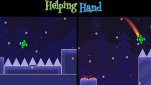Этот уровень нельзя пройти с 1 попытки, Helping hand by SpKale в geometry dash