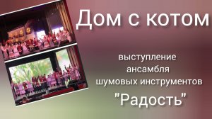 "Дом с котом" выступление ансамбля "Радость"на отчётном концерте ДДК им.Пичугина. Новосибирск, 2025
