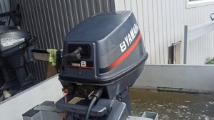 запуск Yamaha 8, двухтактный, 1996 год, нога L, Seamotors, Владивос