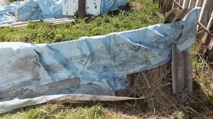 Укрытие винограда от апрельких заморозков.