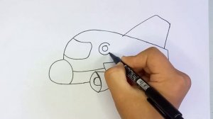 Как красиво нарисовать САМОЛЁТ? |Простой техника рисо?