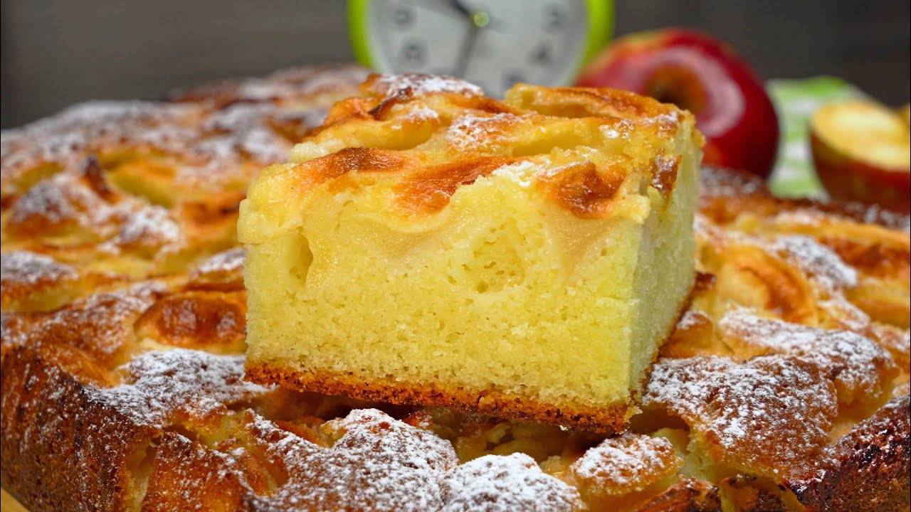 Шведский ЯБЛОЧНЫЙ Пирог 🍎 НЕРЕАЛЬНО ВКУСНЫЙ!!! Шарлотка Рецепт